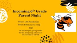 Incoming 6th grade parent night